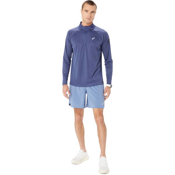 Thumbnail - ASICS Herren T-Shirt ICON LS 1/2 ZIP
