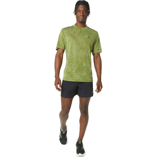 Thumbnail - ASICS Herren T-Shirt METARUN PATTERN 1/2 ZIP SS TOP