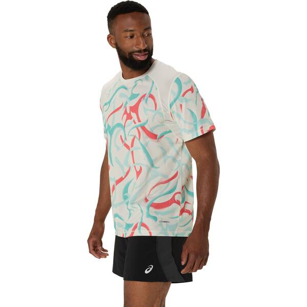 Thumbnail - ASICS Herren T-Shirt ROAD ALL OVER PRINT SS TOP