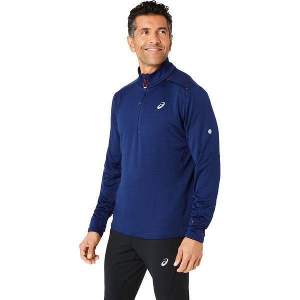 Thumbnail - ASICS Herren T-Shirt ROAD WINTER 1/2 ZIP MID LAYER