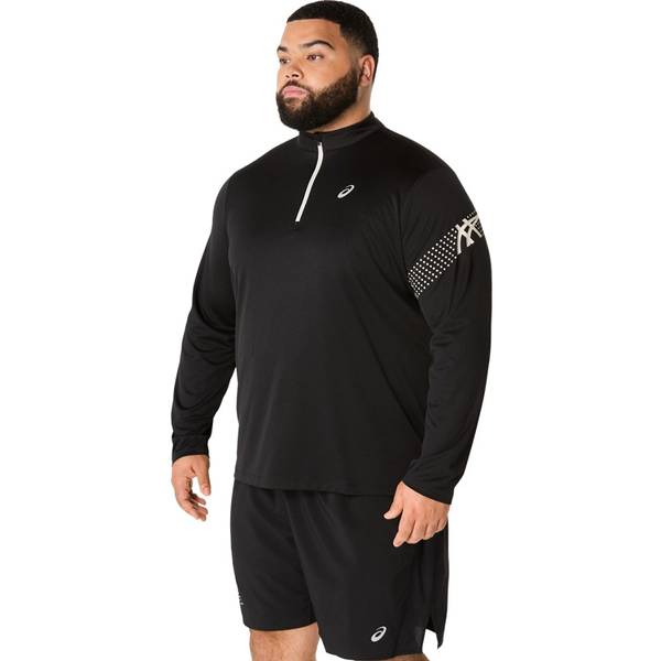 Thumbnail - ASICS Herren T-Shirt ICON LS 1/2 ZIP