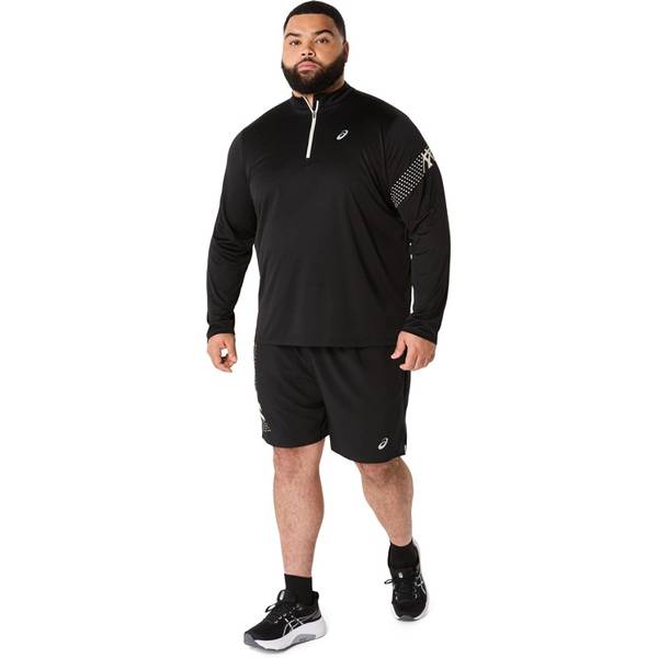 Thumbnail - ASICS Herren T-Shirt ICON LS 1/2 ZIP