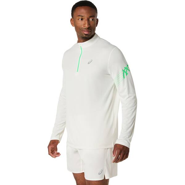 Thumbnail - ASICS Herren T-Shirt ICON LS 1/2 ZIP TOP