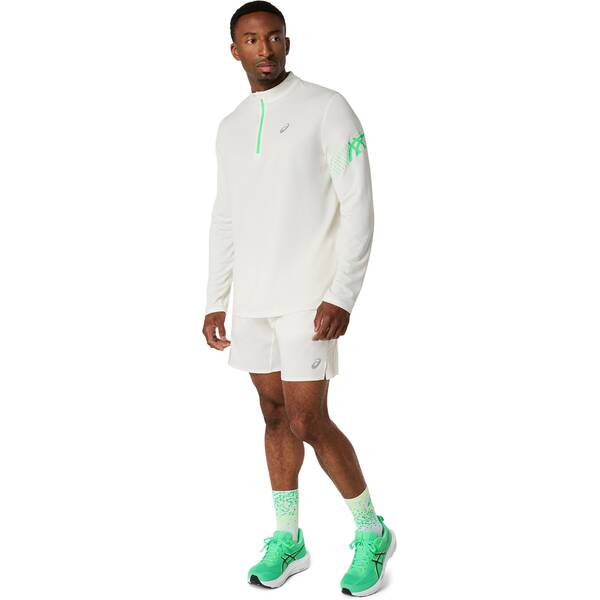 Thumbnail - ASICS Herren T-Shirt ICON LS 1/2 ZIP TOP