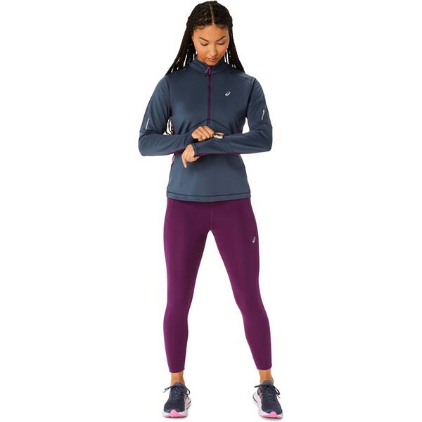 Thumbnail - ASICS Damen T-Shirt WINTER RUN 1/2 ZIP MID LAYER