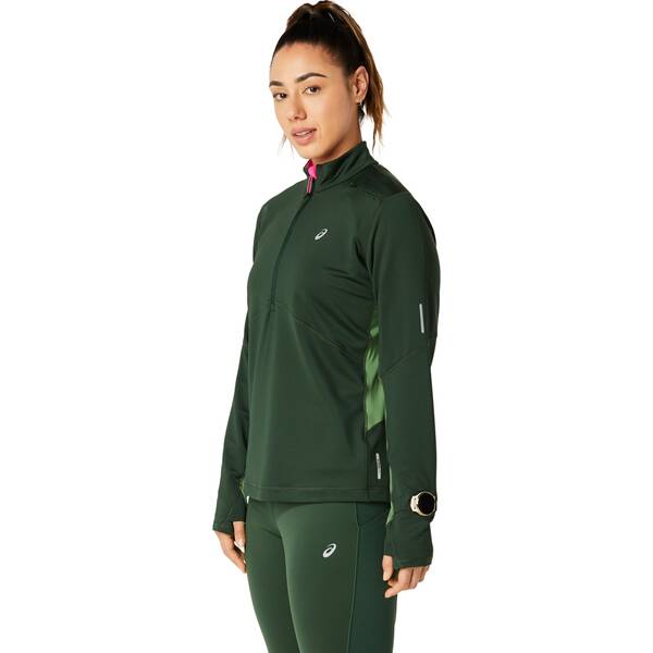 Thumbnail - ASICS Damen T-Shirt WINTER RUN 1/2 ZIP MID LAYER