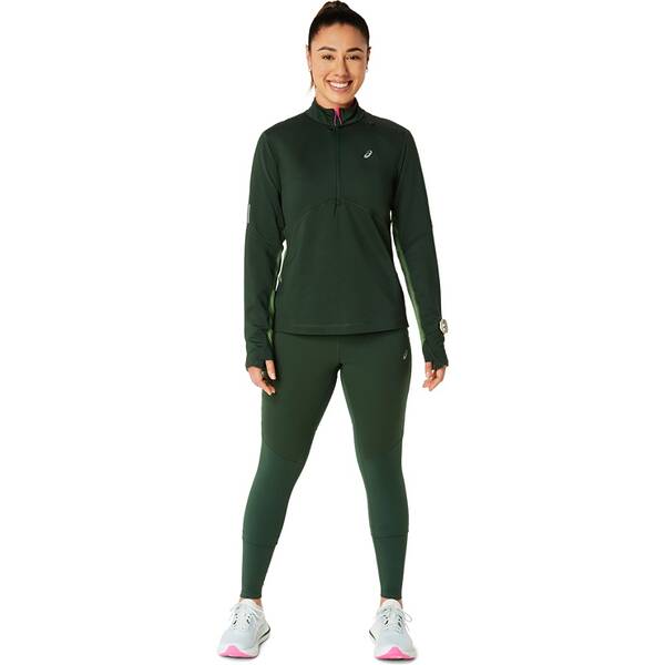 Thumbnail - ASICS Damen T-Shirt WINTER RUN 1/2 ZIP MID LAYER