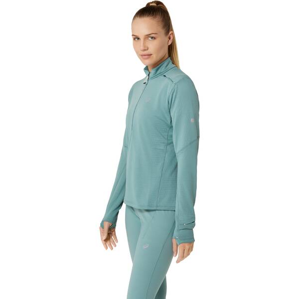 Thumbnail - ASICS Damen T-Shirt ROAD WINTER 1/2 ZIP MID LAYER