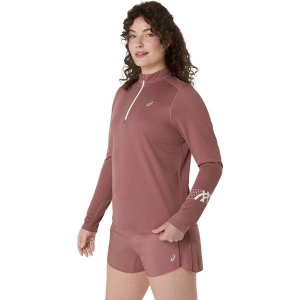 Thumbnail - ASICS Damen T-Shirt ICON 1/2 ZIP LS TOP