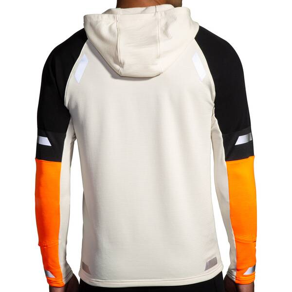 Thumbnail - BROOKS Herren Sweatshirt Run Visible Thermal Hoodie 2.0