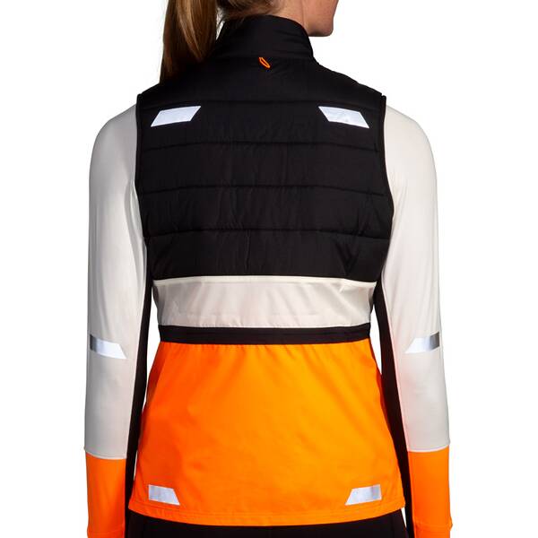 Thumbnail - BROOKS Damen Weste Run Visible Insulated Vest 2.0