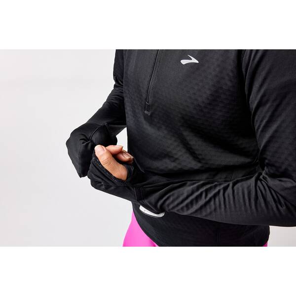 Thumbnail - BROOKS Damen Kapuzensweat Notch Thermal Hoodie 3.0