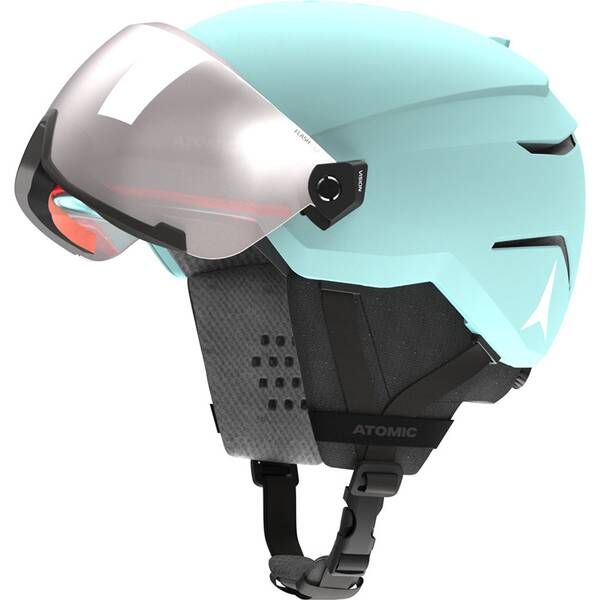 Thumbnail - ATOMIC Kinder Helm SAVOR VISOR JR Turquoise/ALL W