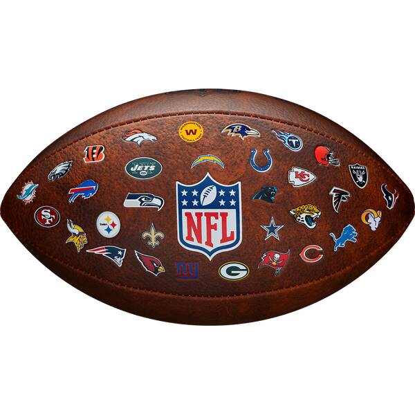 Thumbnail - WILSON NFL OFF THROWBACK 32 TEAM LOGO