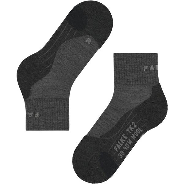 Thumbnail - FALKE Damen Socken TK2 Wool Short Women