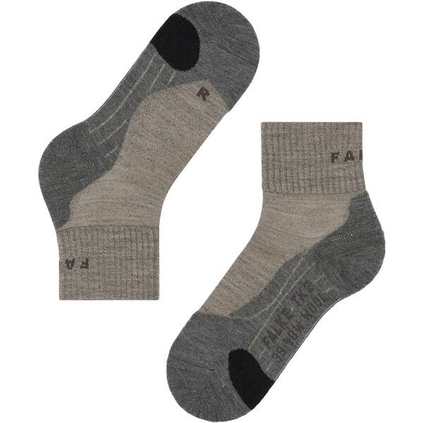 Thumbnail - FALKE Damen Socken TK2 Wool Short Women
