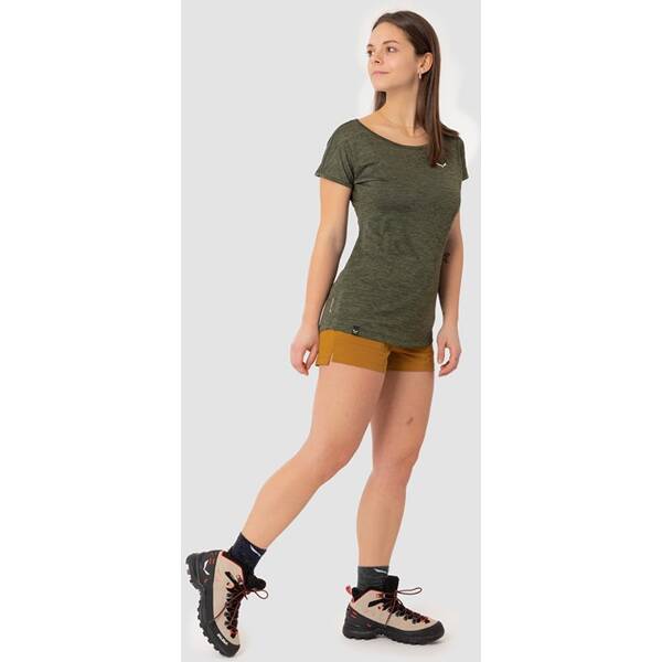 Thumbnail - SALEWA Damen T-Shirt "Puez Melange Dryton"