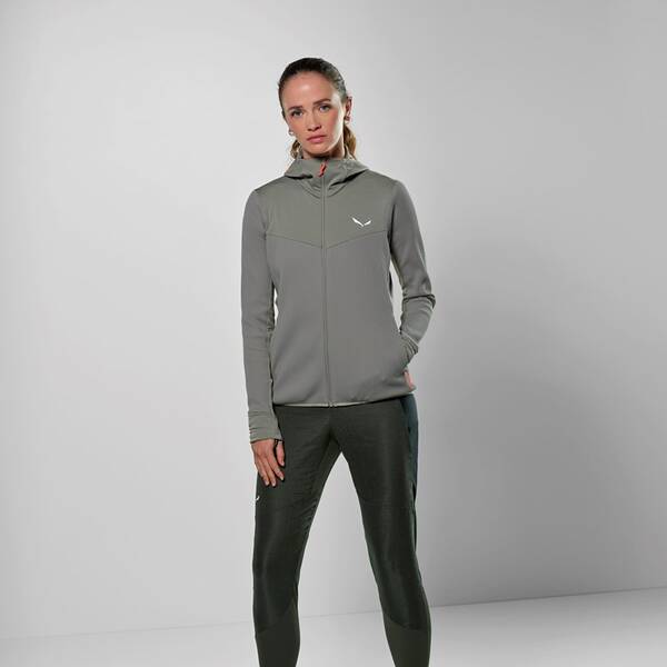 Thumbnail - SALEWA Damen Funktionsjacke PUEZ WAFFLE HYB PL HD JACKET W