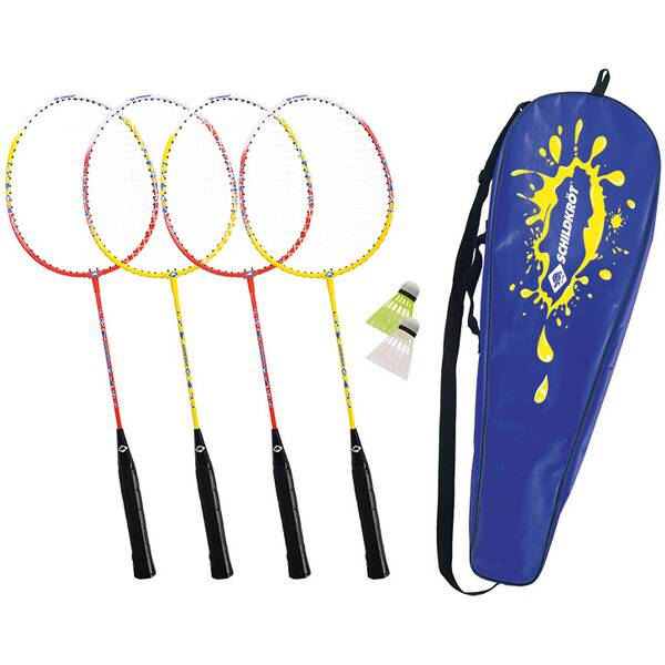 Thumbnail - SCHILDKRÖT Badmintonset SK Badminton Set 4-PLAYER in Tragetasche blue, M-2022
