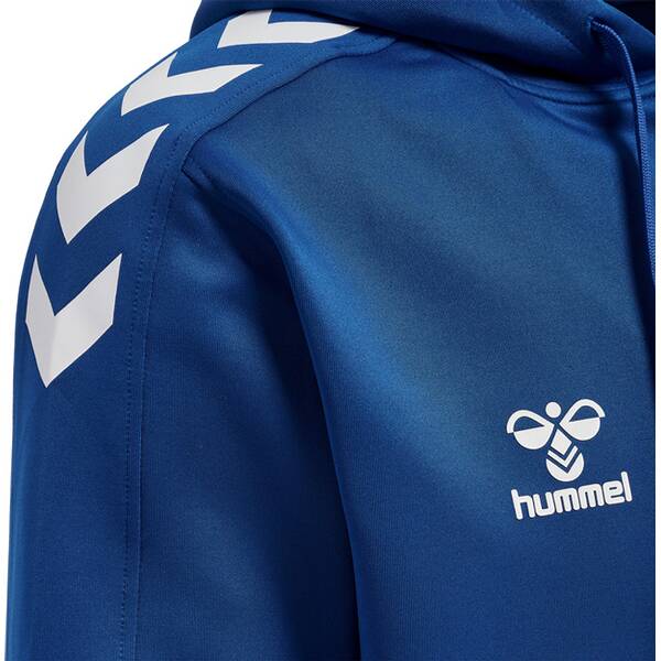 Thumbnail - HUMMEL Unisex Adults, Unisex Kids hmlCORE XK POLY ZIP HOOD SWEAT
