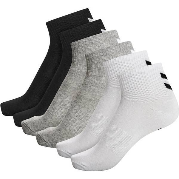 Thumbnail - HUMMEL Herren hmlCHEVRON 6-PACK MID CUT SOCKS
