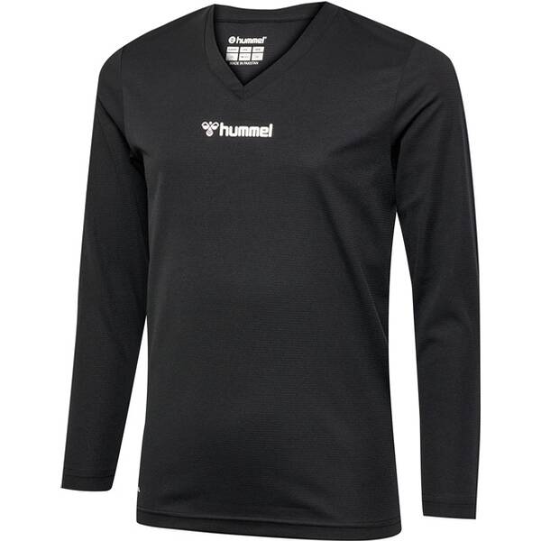 Thumbnail - HUMMEL Kinder Shirt hmlBL ESSENTIAL TEE L/S KIDS