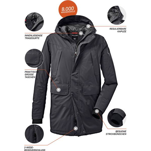 Thumbnail - KILLTEC Herren Funktionsjacke KOW 115 MN PRK