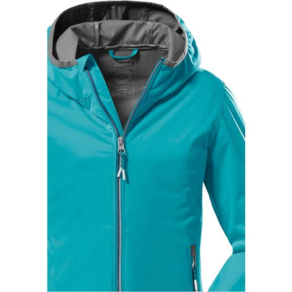 Thumbnail - KILLTEC Kinder Softshell Jacke mit Kapuze, packbar KOS 164 GRLS SFTSHLL JCKT