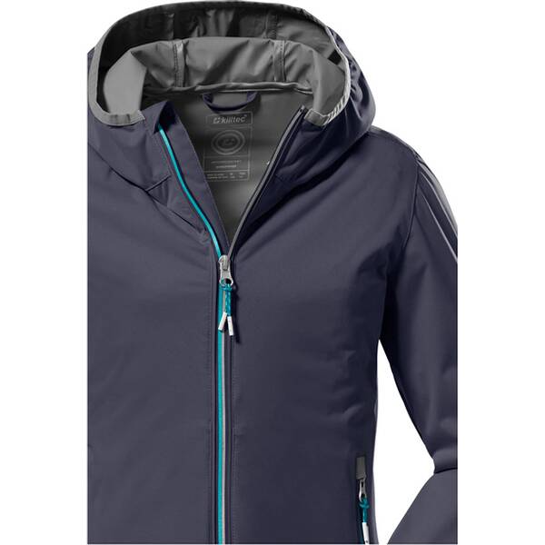 Thumbnail - KILLTEC Kinder Softshell Jacke mit Kapuze, packbar KOS 164 GRLS SFTSHLL JCKT