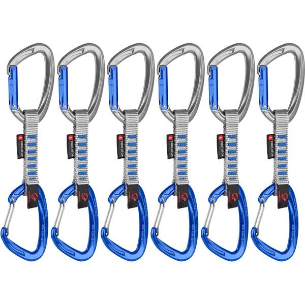 Thumbnail - MAMMUT Crag Keylock Wire 10 cm Indicator 6-Pack Quickdraws