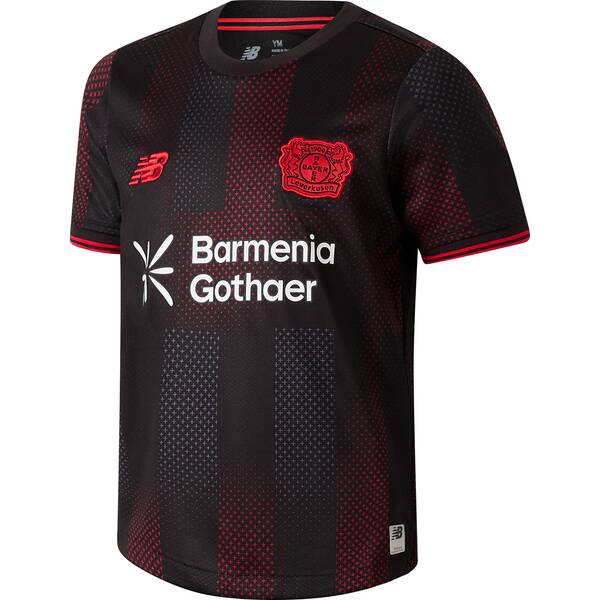 Thumbnail - NEW BALANCE Kinder Trikot Bayer 04 Home Youth Short Sleeve Jersey 25/26