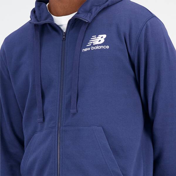 Thumbnail - NEW BALANCE Herren Schlupfjacke Essentials Stacked Logo French Terry Jacket