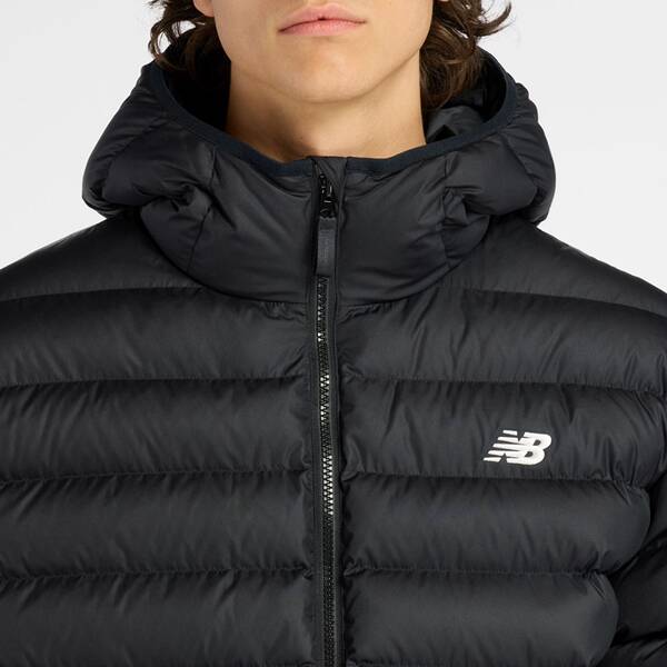 Thumbnail - NEW BALANCE Herren Jacke Sport Essentials Hooded Puffer Jacket