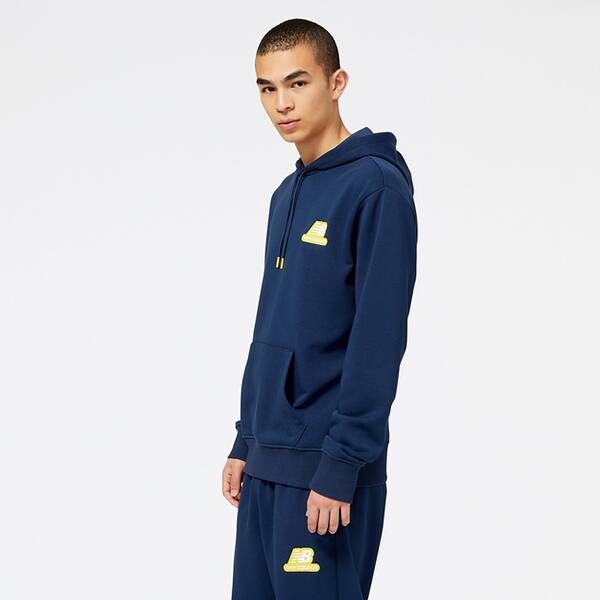 Thumbnail - NEW BALANCE Herren Kapuzensweat NB Essentials Stacked Rubber PO Hoo