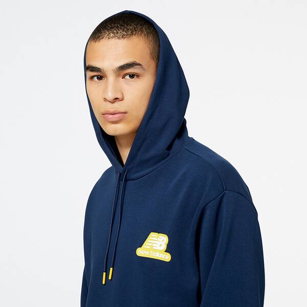 Thumbnail - NEW BALANCE Herren Kapuzensweat NB Essentials Stacked Rubber PO Hoo