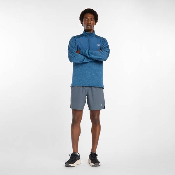 Thumbnail - NEW BALANCE Herren Kapuzensweat Athletics Heat Grid 1/2 Zip