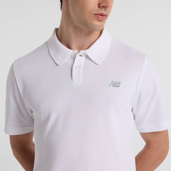 Thumbnail - NEW BALANCE Herren Shirt Cotton Pique Polo