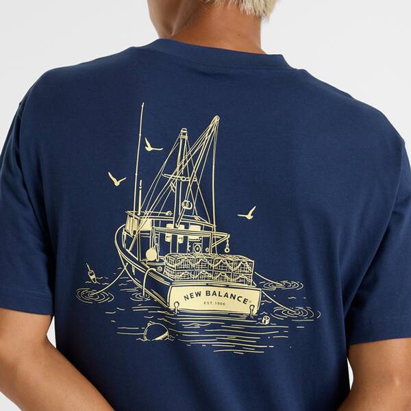 Thumbnail - NEW BALANCE Herren Shirt Lobster Boat