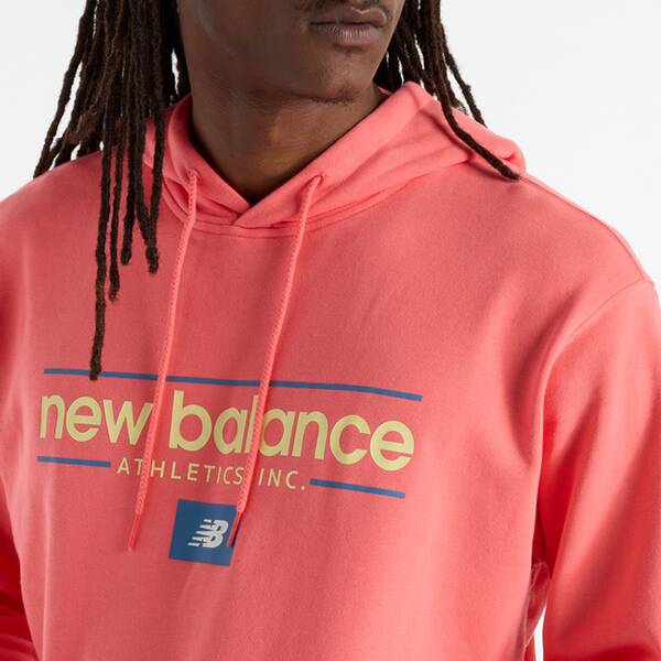 Thumbnail - NEW BALANCE Herren Kapuzensweat Relaxed Linear Athletics