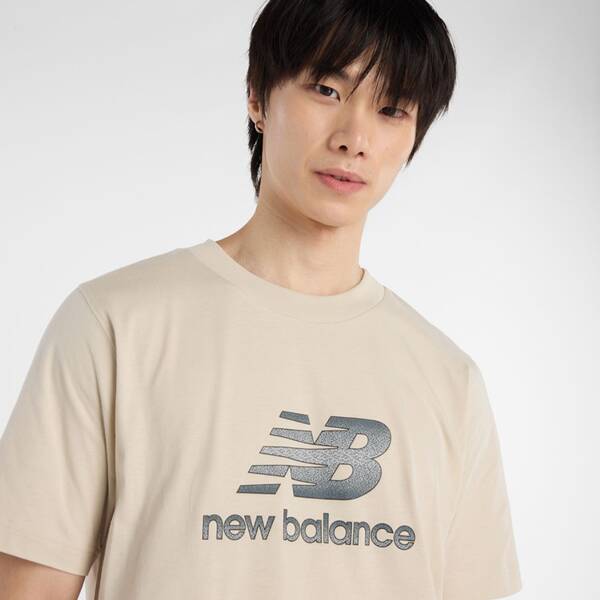 Thumbnail - NEW BALANCE Herren Shirt Sport Essentials Speckle Logo T-Shirt