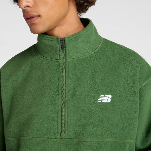 Thumbnail - NEW BALANCE Herren Shirt Polar Fleece 1/2 Zip