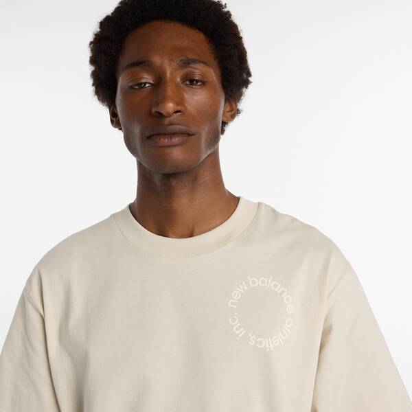 Thumbnail - NEW BALANCE Herren Shirt Circular Logo T-Shirt