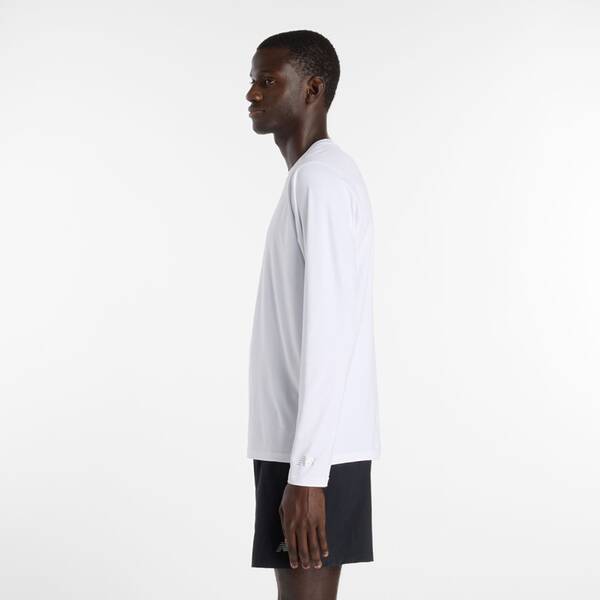 Thumbnail - NEW BALANCE Herren Shirt Reflective Poly Long Sleeve T-Shirt