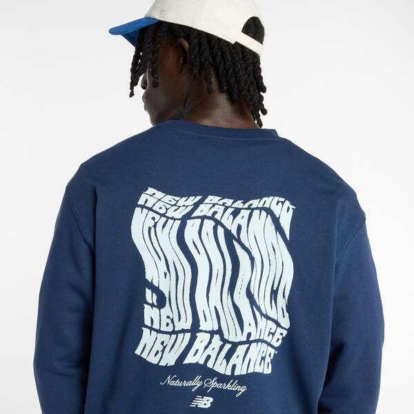 Thumbnail - NEW BALANCE Herren Kapuzensweat Wavey Crew