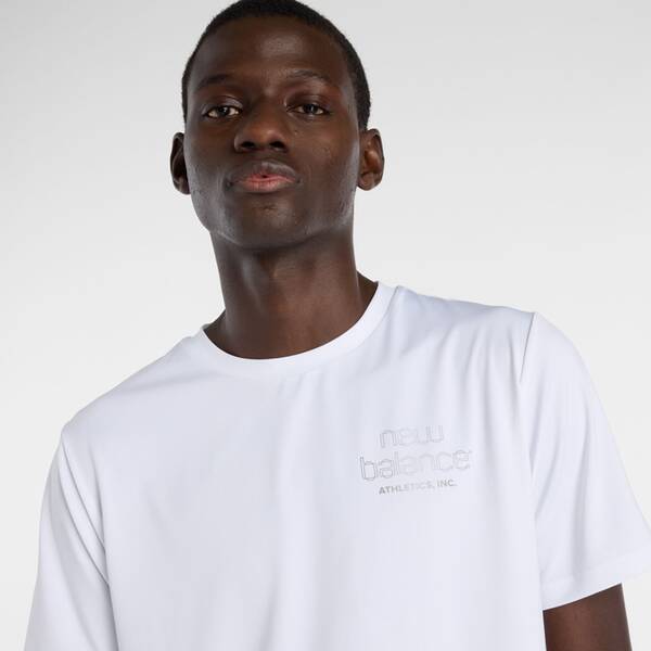 Thumbnail - NEW BALANCE Herren Shirt Reflective Poly T-Shirt