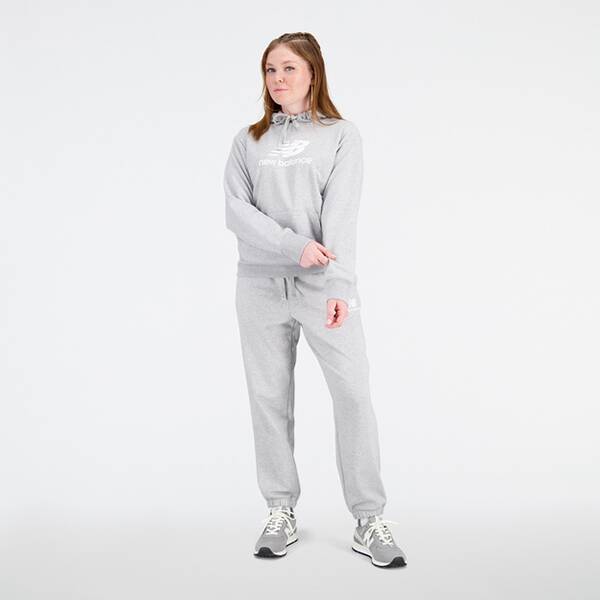 Thumbnail - NEW BALANCE Damen Tights Essentials Stacked Logo French Terry Sweatpant