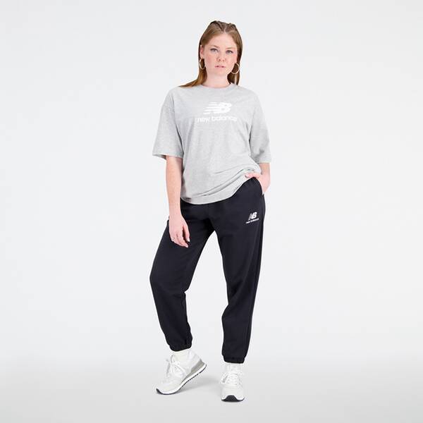 Thumbnail - NEW BALANCE Damen Tights Essentials Stacked Logo French Terry Sweatpant
