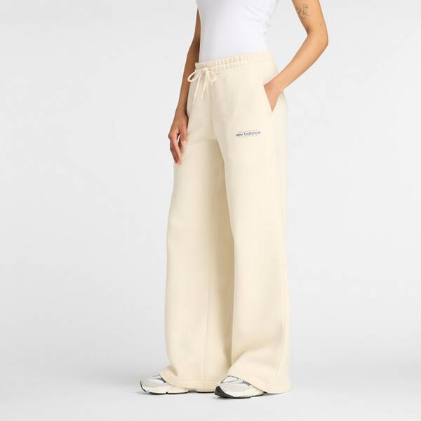 Thumbnail - NEW BALANCE Damen Hose Reimagined Fleece Wide Leg Pant