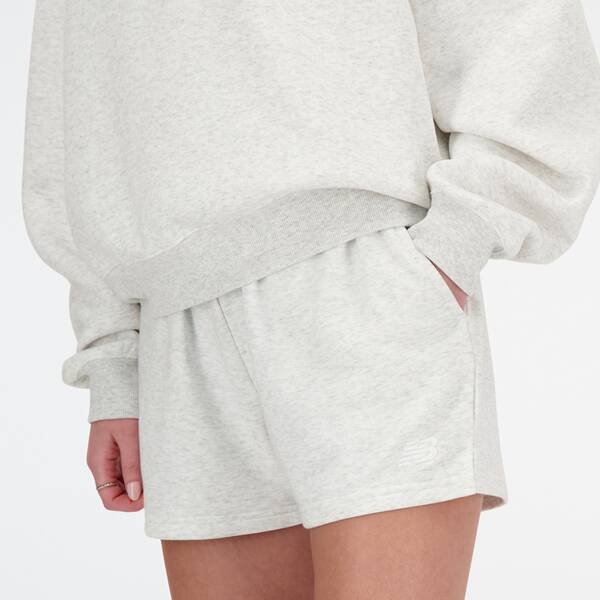 Thumbnail - NEW BALANCE Damen Hose Sport Essentials French Terry Short