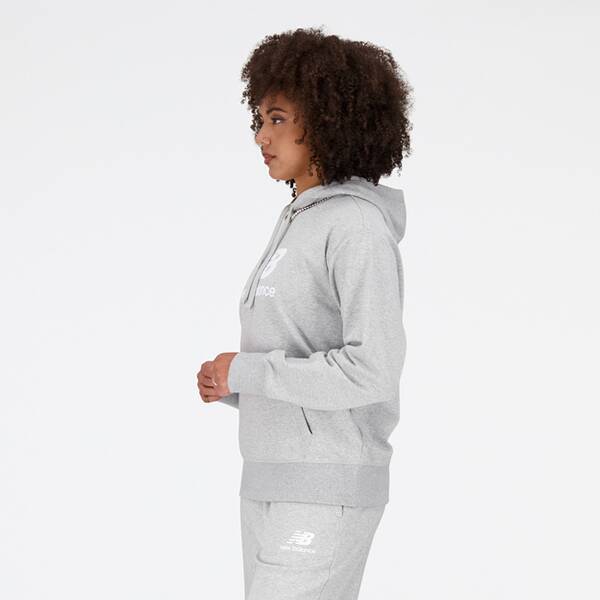 Thumbnail - NEW BALANCE Damen Kapuzensweat Essentials Stacked Logo Hoodie